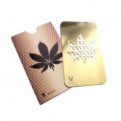 Grinder Card - Gold Leaf