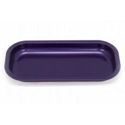 slx non-stick purple aluminium rolling tray. teflon surface