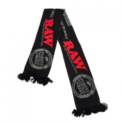 Raw rolling paper black winter scarf in wholesale