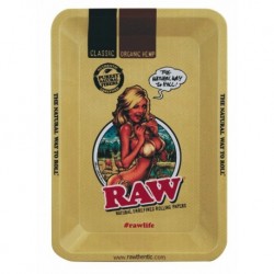 Raw Rolling Tray Girl -...
