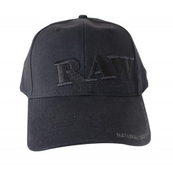 Raw Papers black baseball cap wholesale