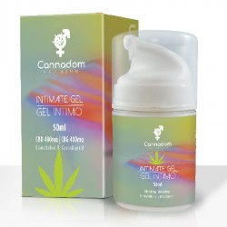 CBD intimate lubricant gel wholesale by Cannadom