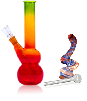 pipes and bongs